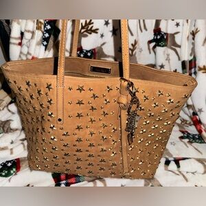 Jimmy Choo star studded tote